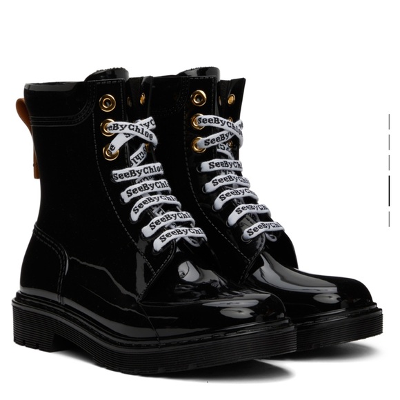 Black rain boot - Picture 1 of 1